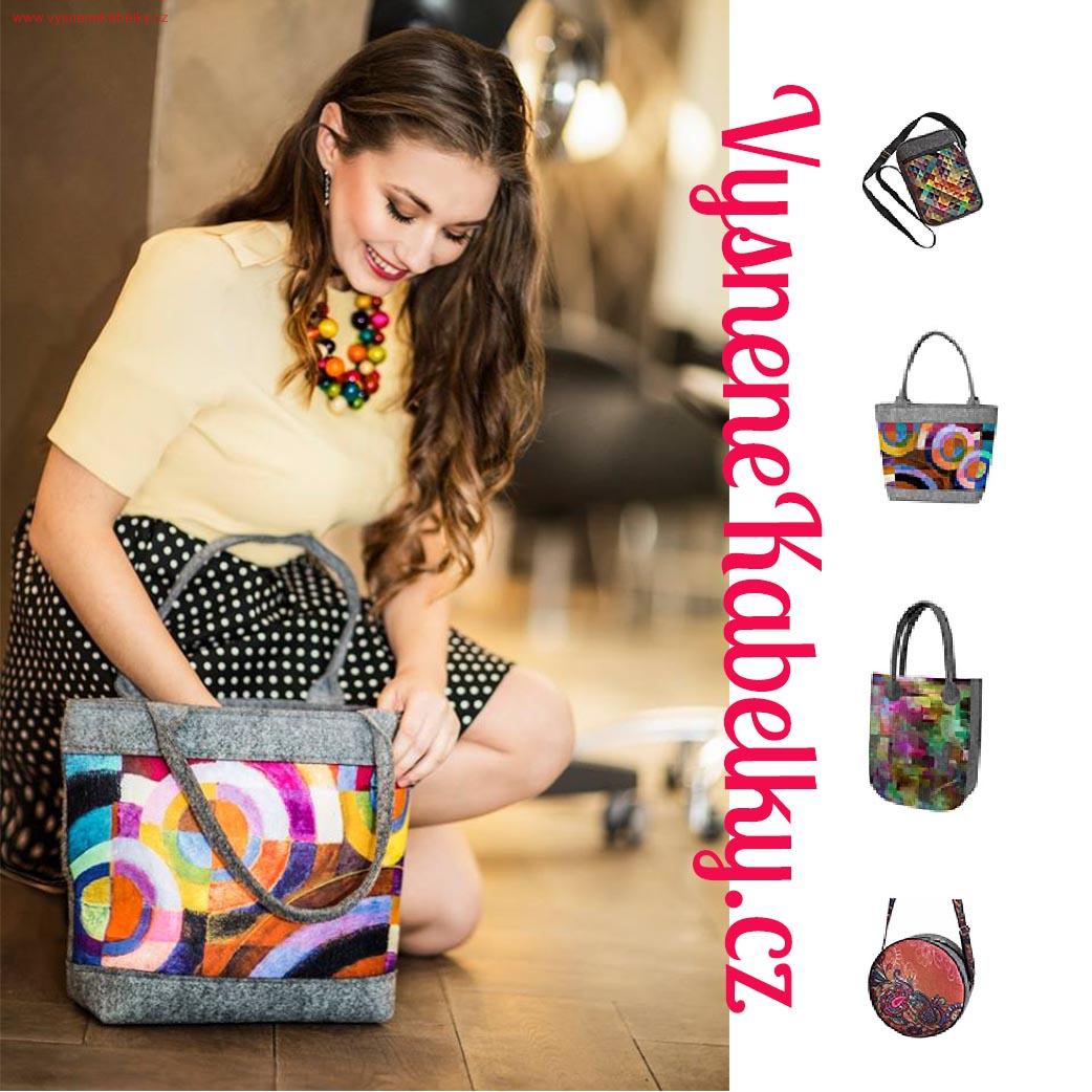 Designová peněženka, kapsička - Zamilované sovy