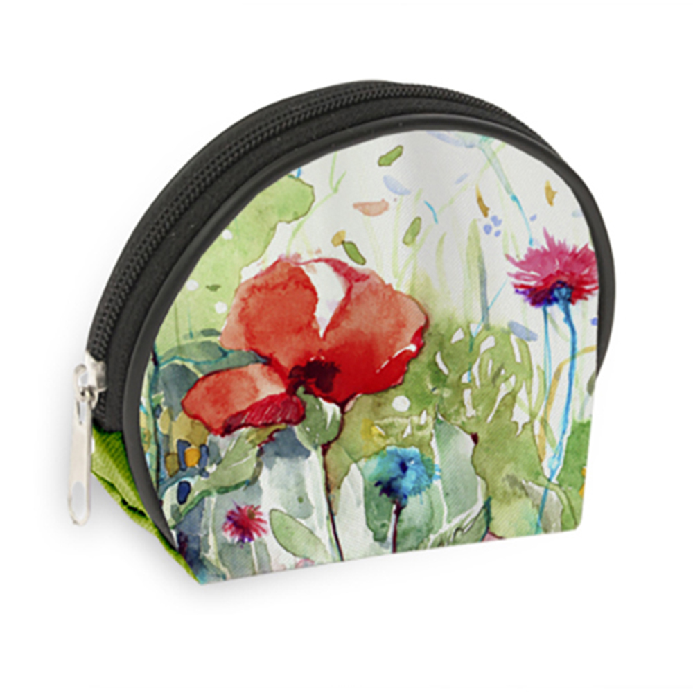 Designová peněženka, kapsička - Jarní louka